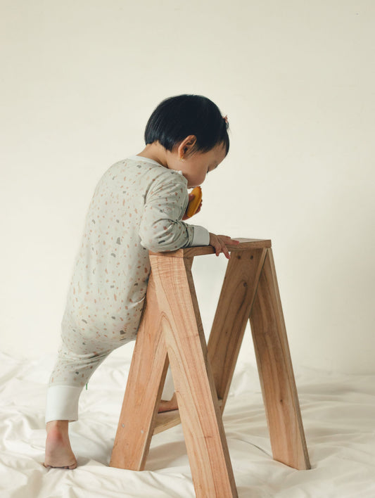 Tencel Baby Kids Zippa Suit Dreams Mosaic