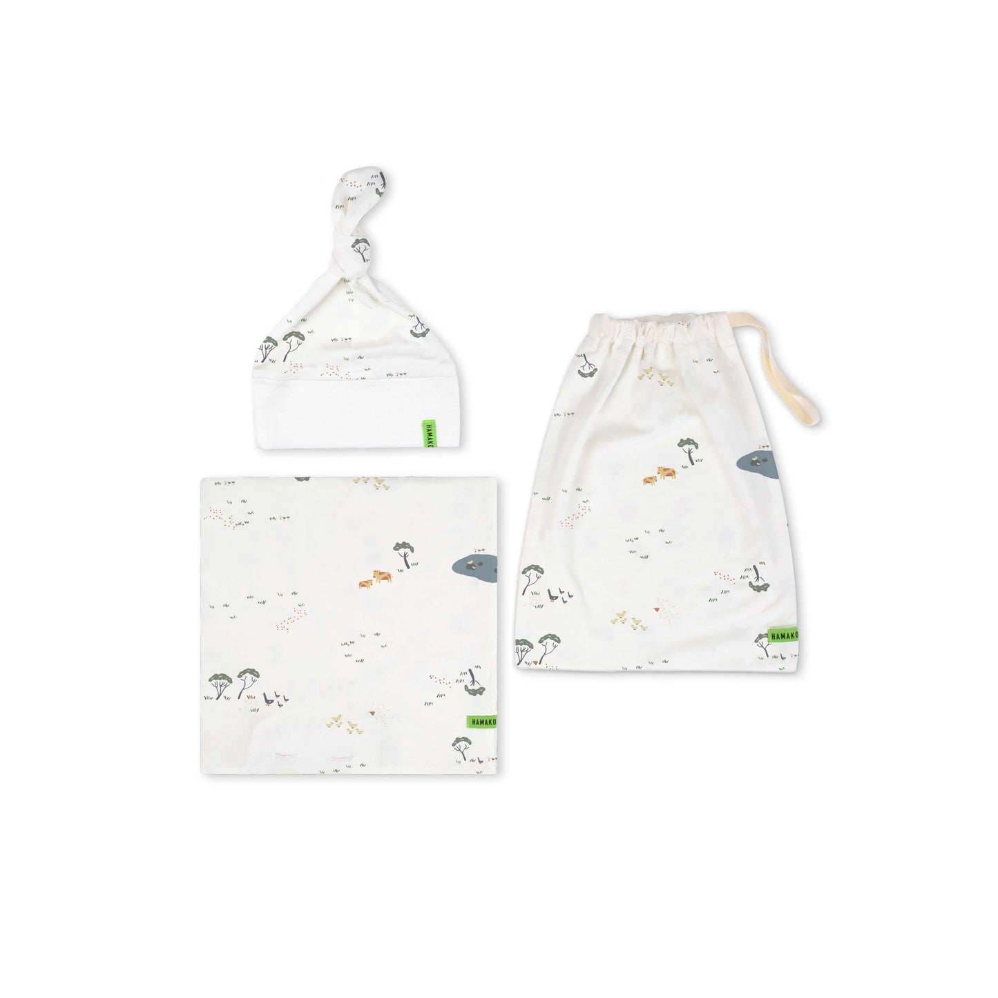 Tencel Blanket Set Farmyard