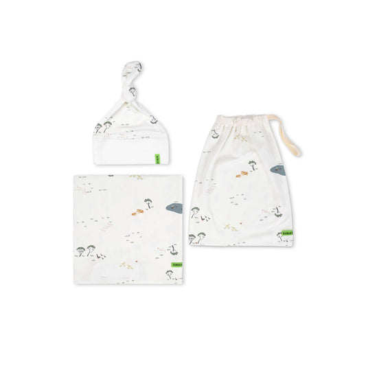 Tencel Blanket Set Farmyard