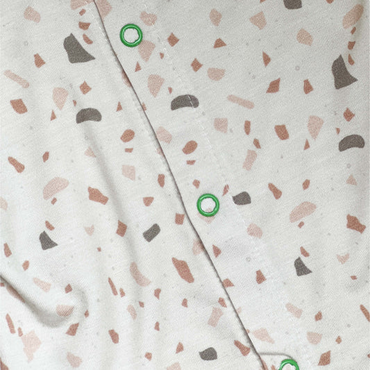 Tencel Baby Button Long Set Dreams Mosaic