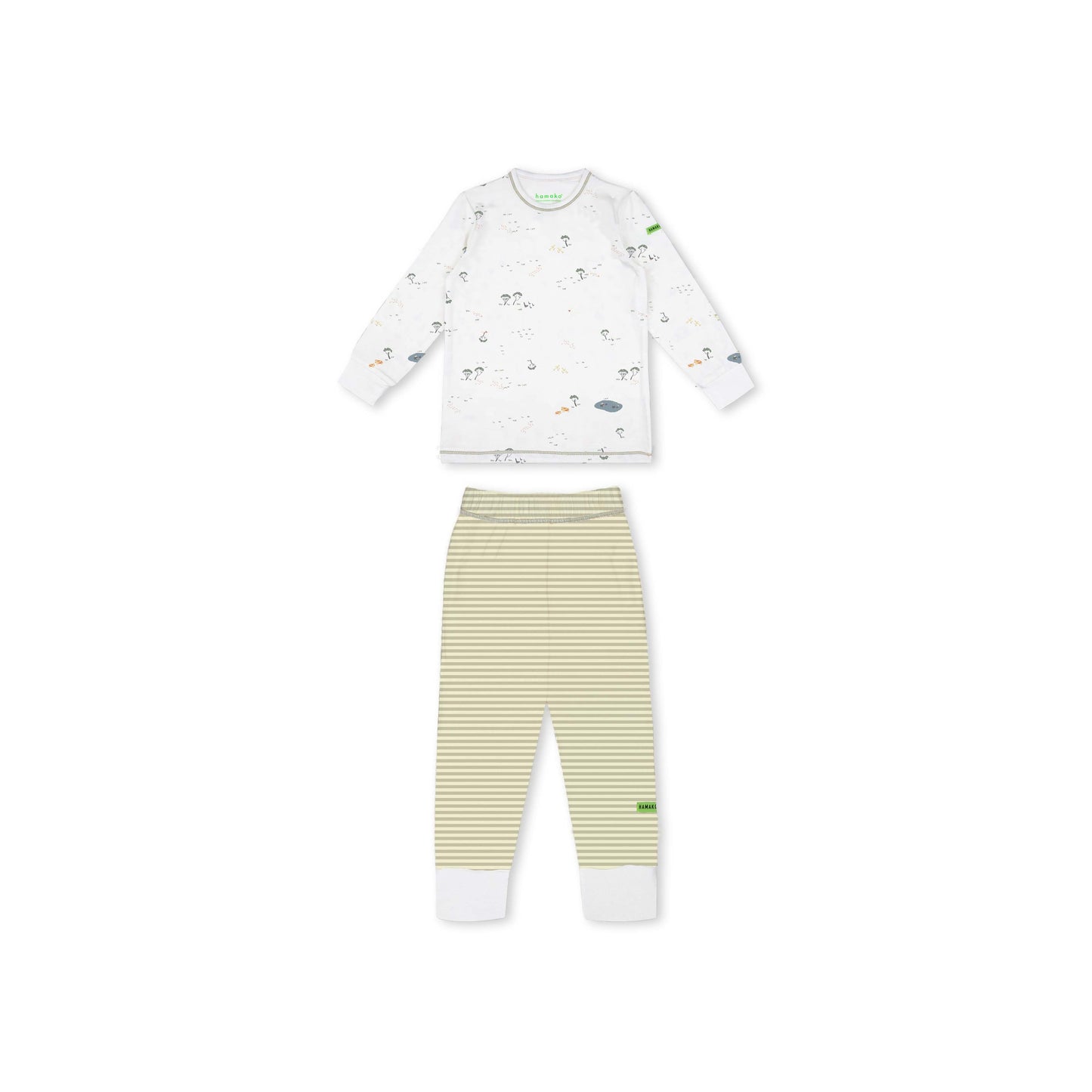 Tencel Kids Long Set Farmyard