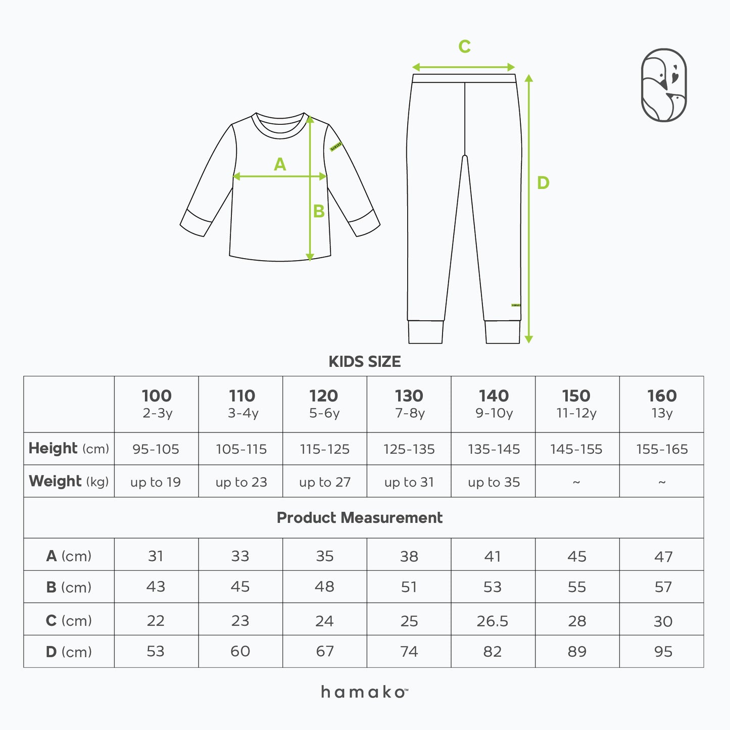 Tencel Kids Long Set Farmyard