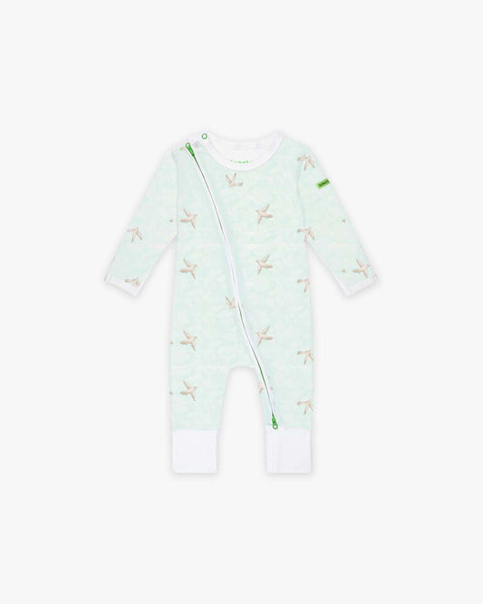 Tencel Baby Kids Zippa Suit Whispering Wings